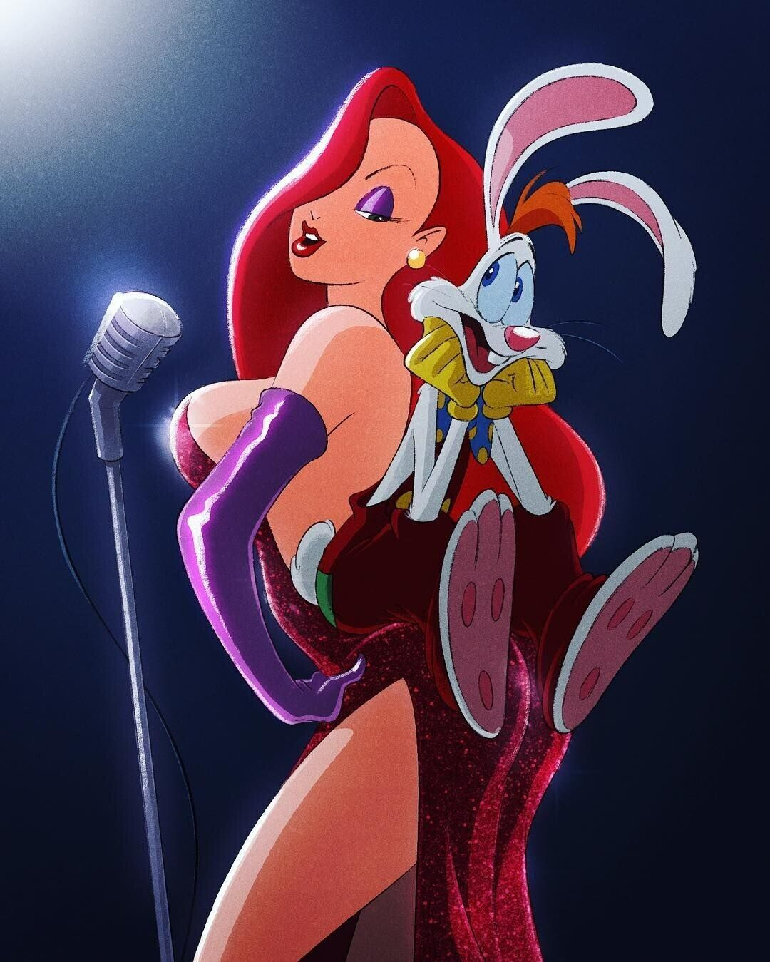 WHO FRAMED ROGER RABBIT SEXY 8x10 Glossy Photo – Adira Collectibles