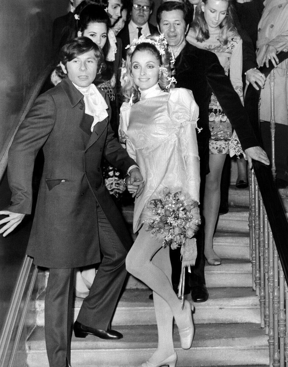 Sharon Tate & Roman Polanski 5X7 Glossy Photo – Adira Collectibles