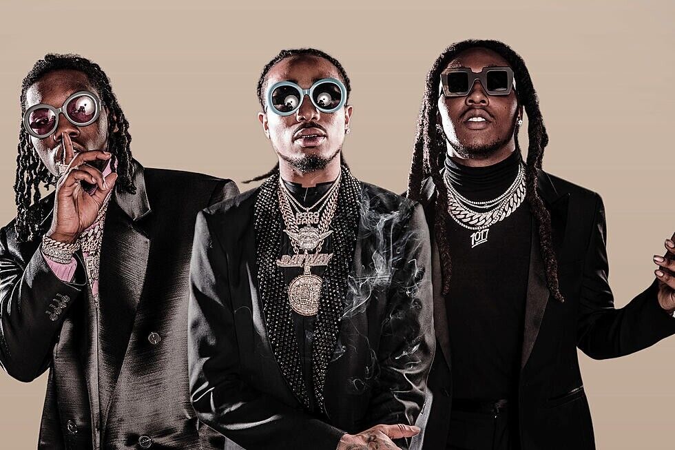 MIGOS TAKEOFF QUAVO OFFSET 8x10 Glossy Photo