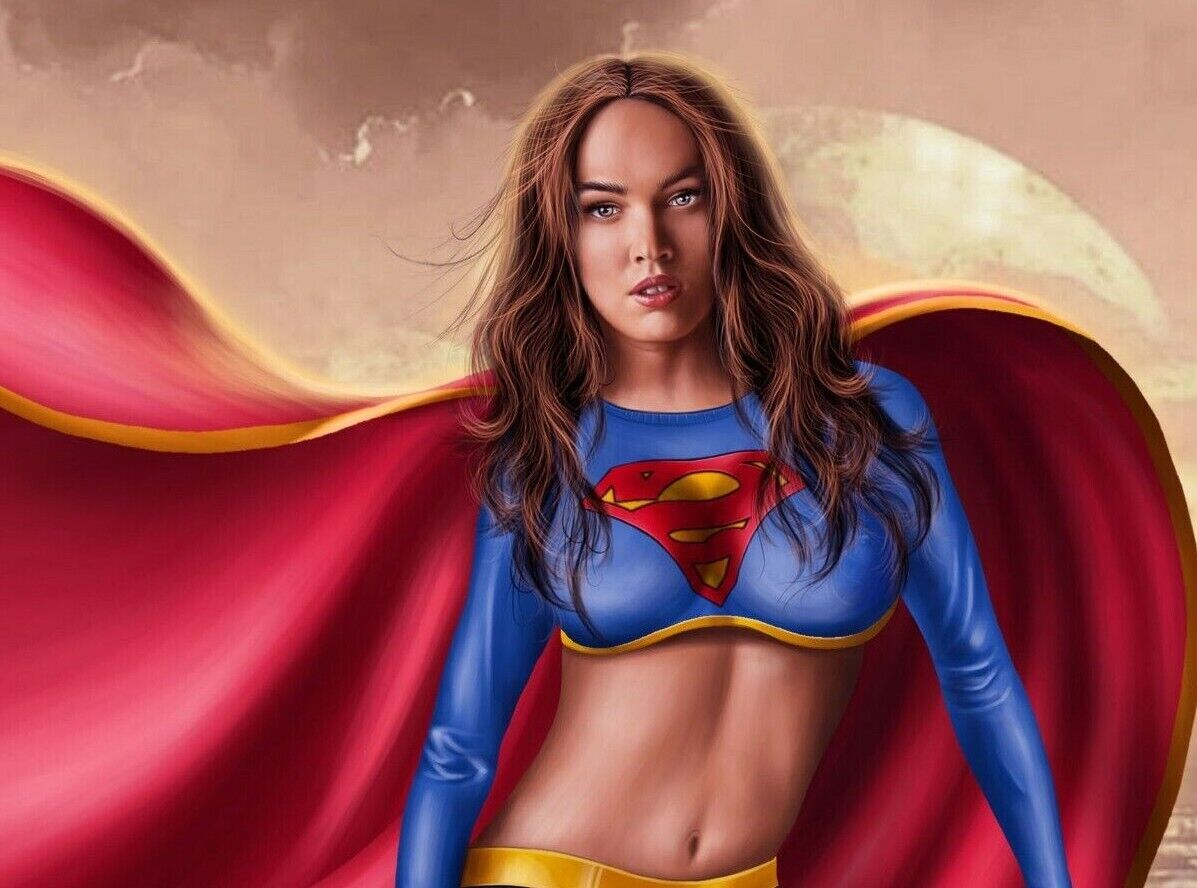 Megan Fox Superwoman 11x14 Photo
