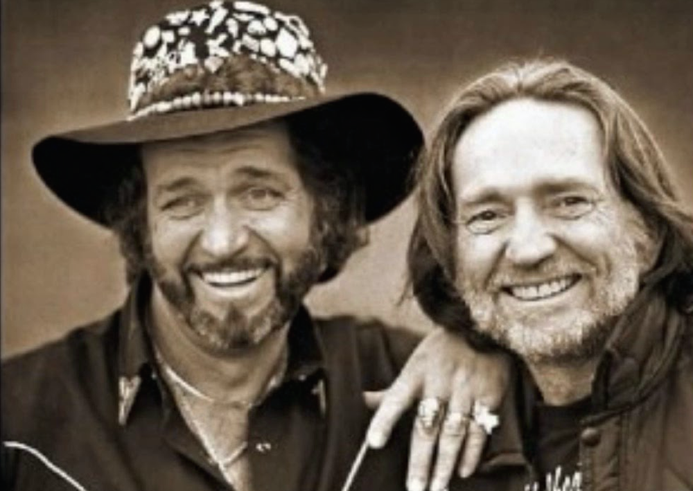 WILLIE NELSON PAUL ENGLISH 8x10 GLOSSY Photo